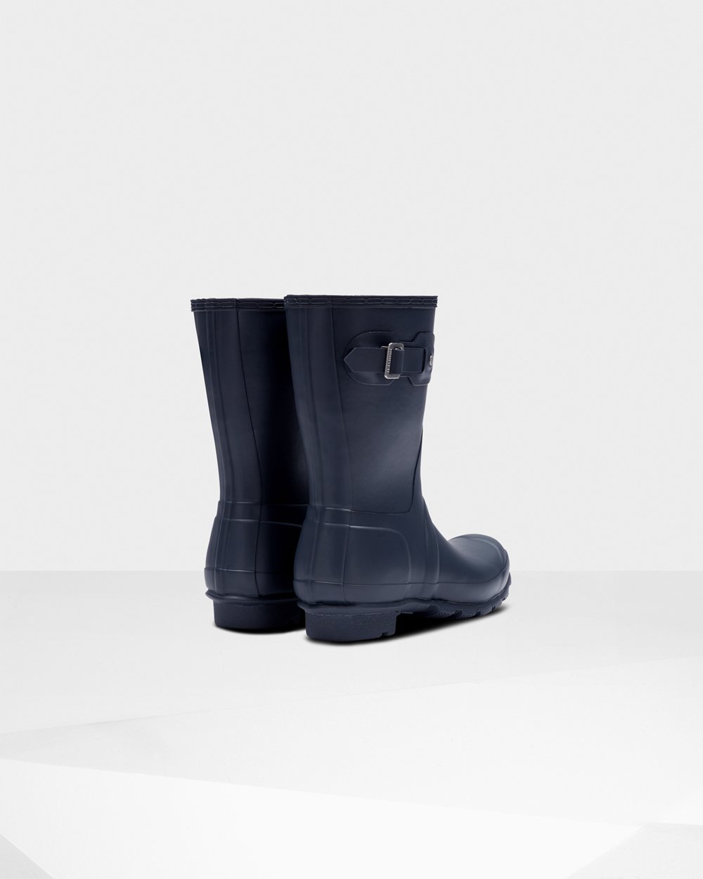 Women Hunter Original Insulated | Short Rain Boots Navy | NZ-8759-OQWN